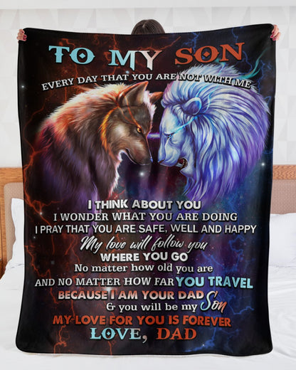 Special blanket for Son - From Dad blanket