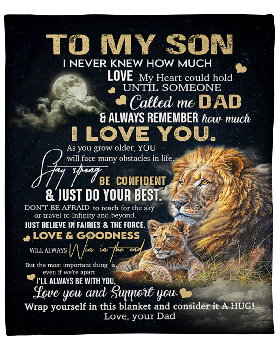 Special blanket for Son - From Dad blanket