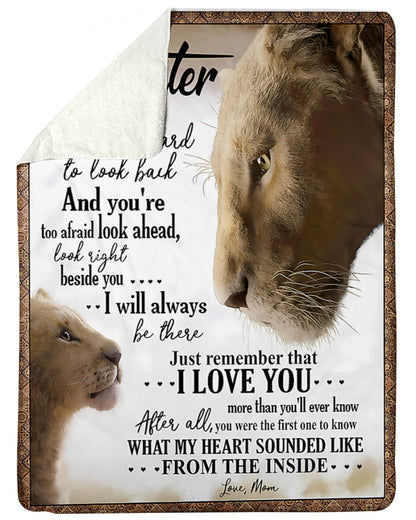 Special blanket for Daughter - From Mom blanket