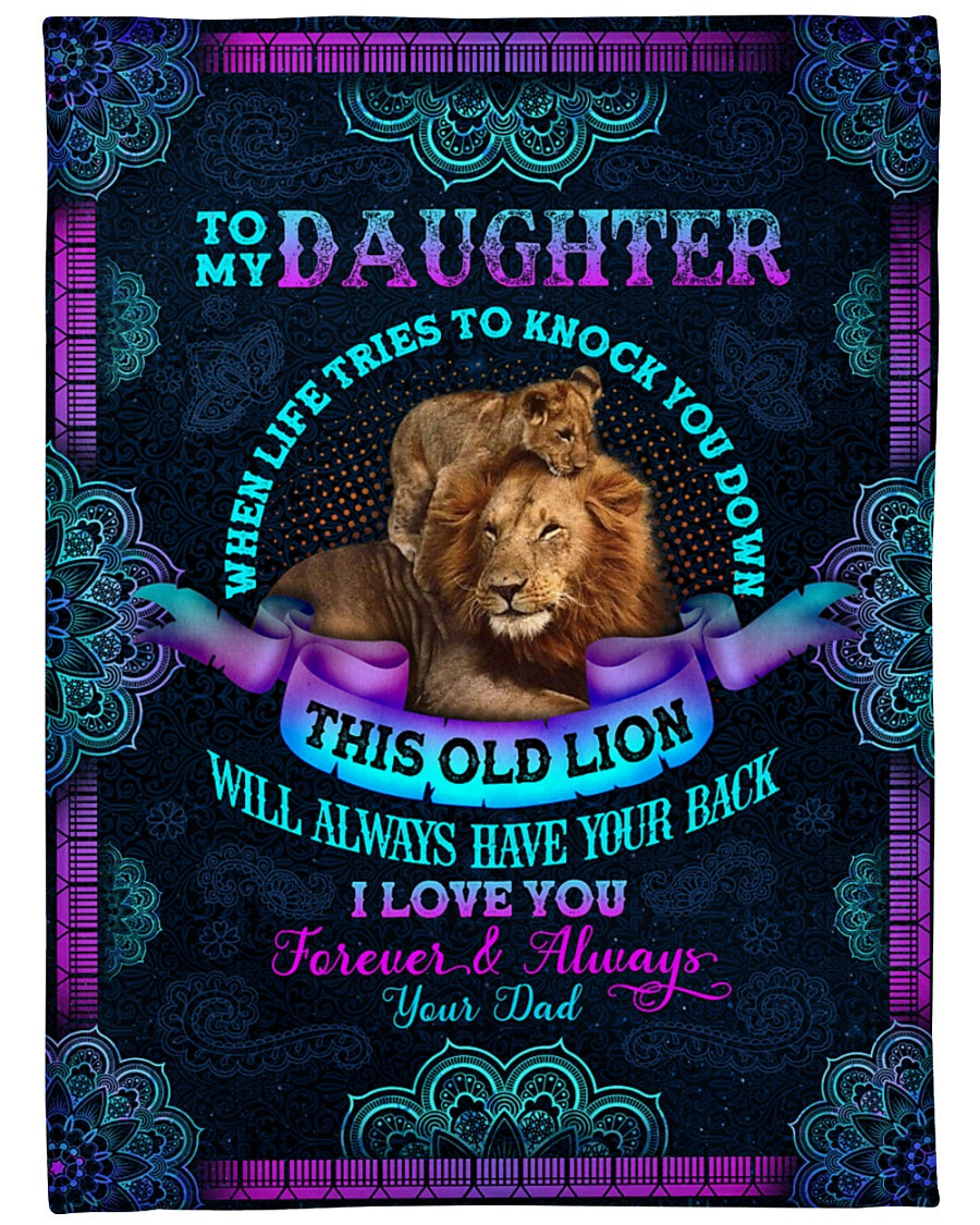 Special blanket for Daughter - From Dad blanket