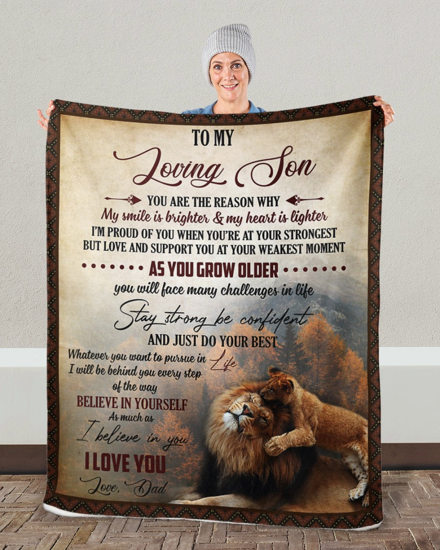 Special blanket for Son - From Dad blanket