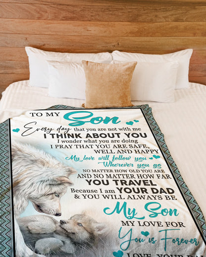 Special blanket for Son - From Dad blanket