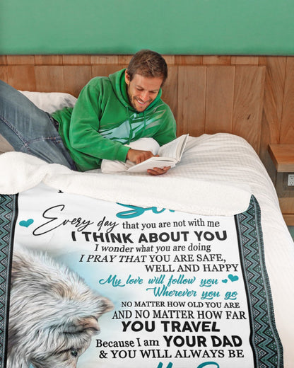 Special blanket for Son - From Dad blanket