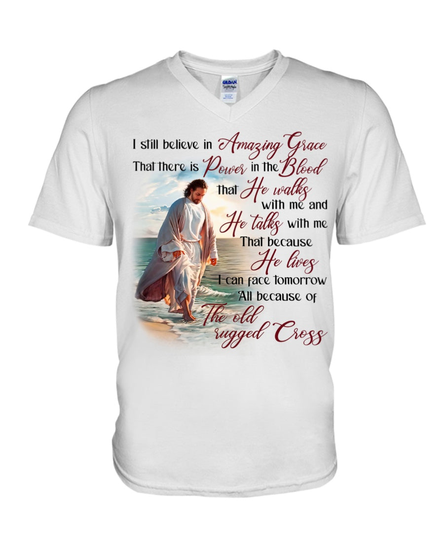 Faith-Inspired T-Shirt for You – Walk with Him in Grace and Power DTSM00