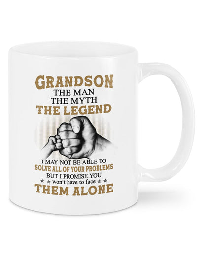 TO GRANDSON MUG 03 - GIFT FROM GRANDMA - NTTD00