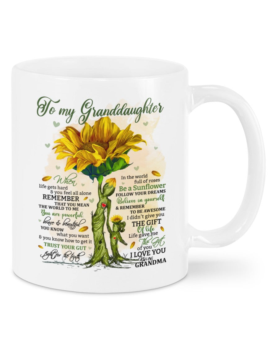 TO GRANDDAUGHTER MUG 02 - GIFT FROM GRANDMA - NTTD00