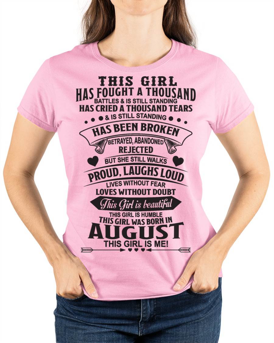 August Girl – Perfect gift for you – DTSM08 – (SKU06-119-08)