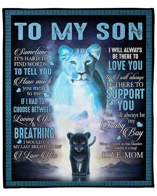 Perfect Gift For Son from Mom Blanket