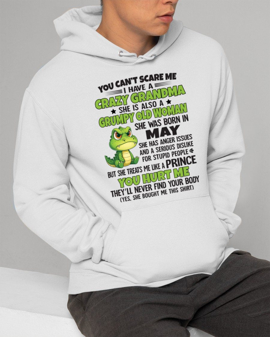 MAY - YOU CAN'T SCARE ME - FOR GRANDSON - GIFT FROM GRANDMA - NTTD05 (SKU09-85-05)