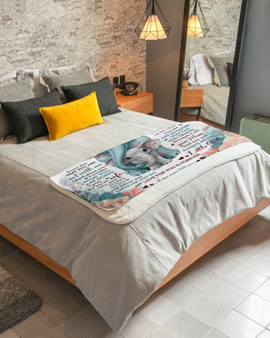 To my daughter - Gift for Daughter Blanket From Mom