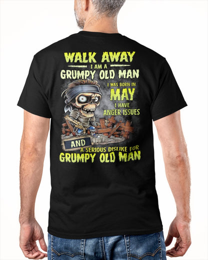 May - Grumpy Old Man T-Shirt – Perfect Gift For Men - DTSM05