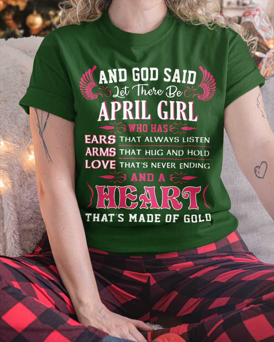 April Girl - The Perfect T-Shirt For You DTSM04 (SKU07-34-04)