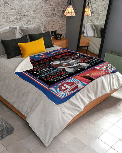 Special blanket for Son - From Dad blanket