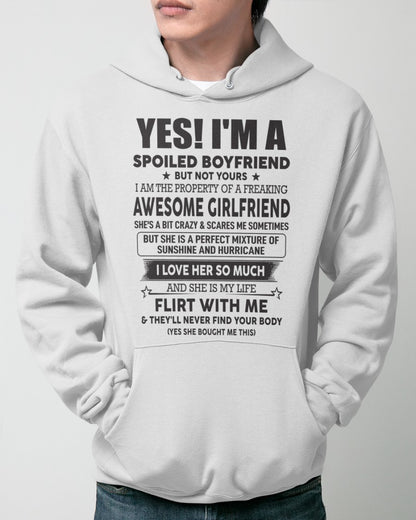 Spoiled Boyfriend of Queen - Perfect T-Shirt For Your BoyFriend DTSM00 (SKU-07-117-00)