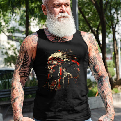 Native American T-Shirts, Vintage Native American Unisex T-Shirt/Hoodie/Sweatshirt HLT00 - Retro Vintage American Motorcycle Indian native Bikers Gift T-Shirt (1)