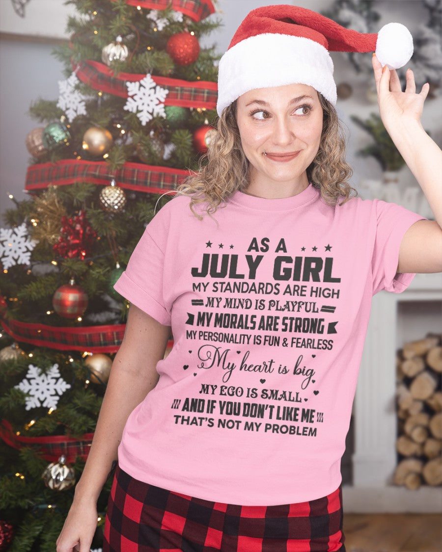 AS A JULY GIRL - MY STANDARDS ARE HIGH - DTSM07 (SKU05-64-07)
