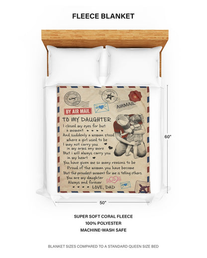 Special blanket for Daughter - From Dad blanket