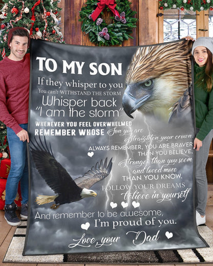 Special Gift for Your Son - From Dad Blanket (SKUB11-158)