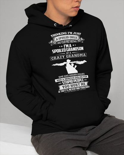 Spoiled by Grandma Shirt – From Grandma to Grandson NTTD00 (SKU-GMS2-00)