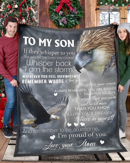 Special Gift for Your Son - From Mom Blanket (SKUB11-159)