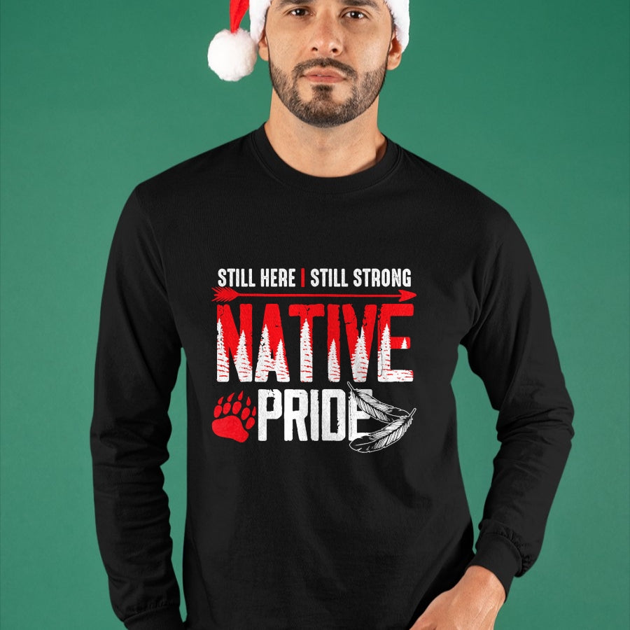 Native American T-Shirts, Vintage Native American Unisex T-Shirt/Hoodie/Sweatshirt HLT00 - Native American Heritage Indigenous Pride Native American T-Shirt (1)