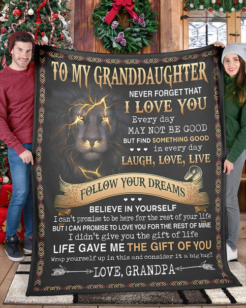 Special Blanket for your Grandson - Perfect Gift From Grandpa - (SKUB09-44)