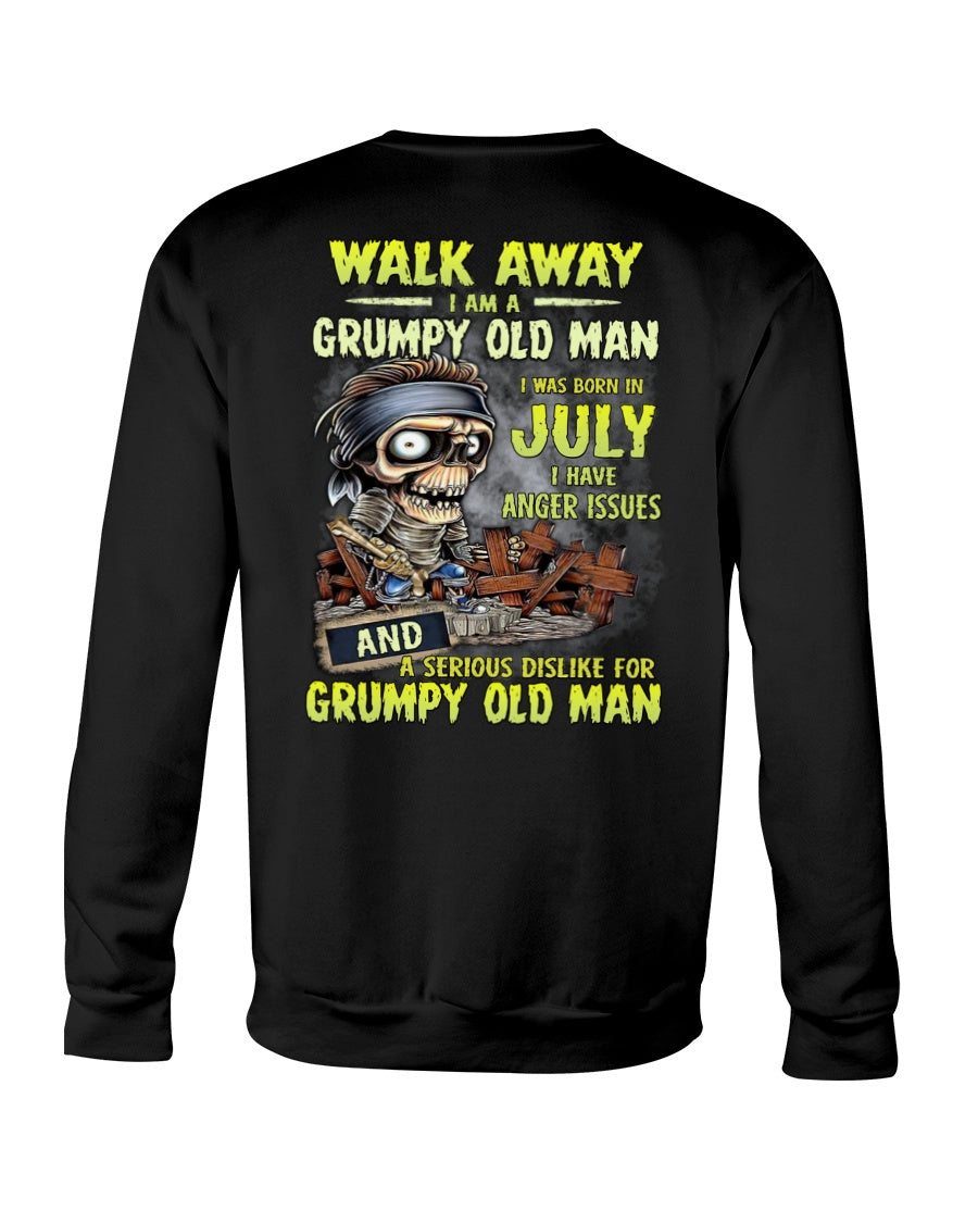 July - Grumpy Old Man T-Shirt – Perfect Gift For Men - DTSM07
