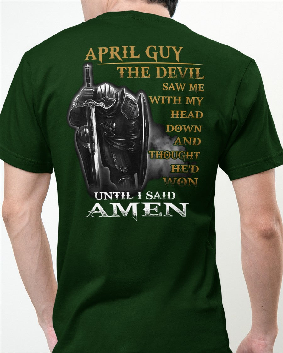 April Guy Faith Warrior Tee - The Perfect T-Shirt For You DTSM04 (SKU07-75-04)