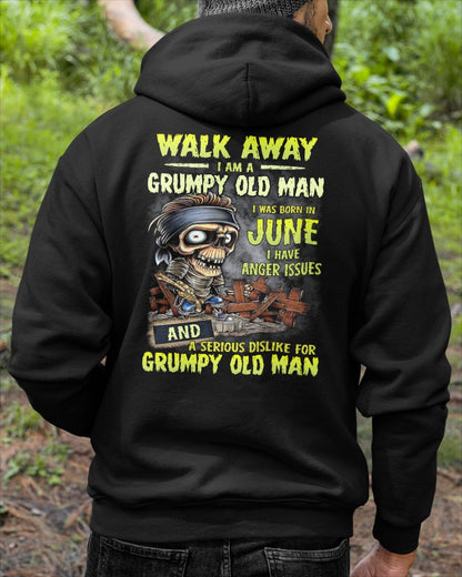 June - Grumpy Old Man T-Shirt – Perfect Gift For Men - DTSM06