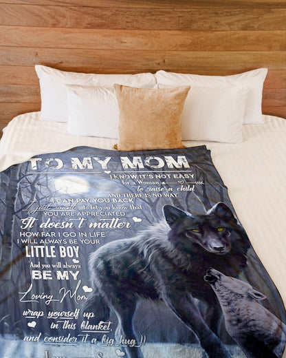 Special gift for Mother from Son Blanket