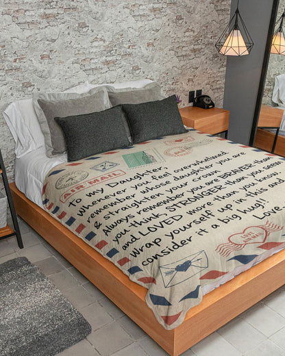 Special Gift For Your Daughter Blanket - From Mom