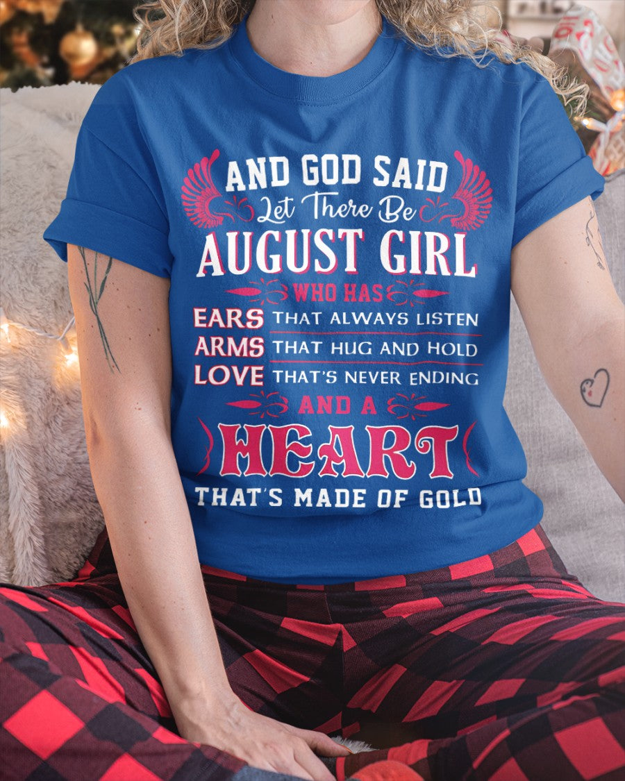 August Girl - The Perfect T-Shirt For You DTSM08 (SKU07-34-08)
