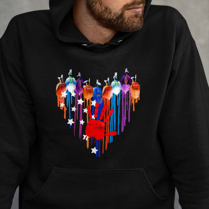 Native American T-Shirts, Vintage Native American Unisex T-Shirt/Hoodie/Sweatshirt HLT00 - Native Americans Heart Strong Resilent No More Stolen Sister T-Shirt