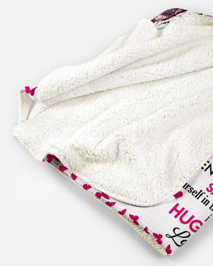 Special gift for daughter from mom blanket