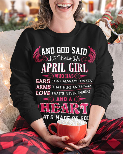 April Girl - The Perfect T-Shirt For You DTSM04 (SKU07-34-04)