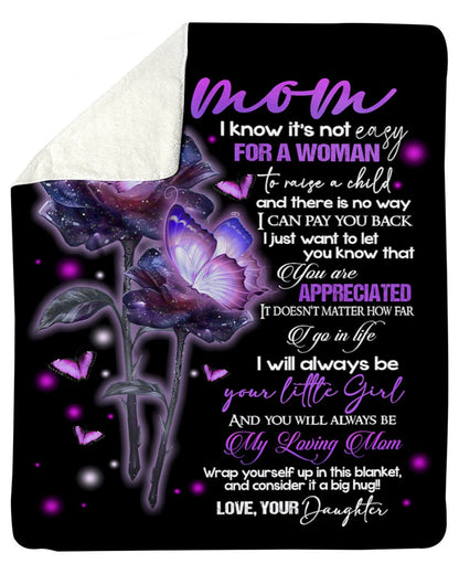 Special blanket for Mom From Daughter