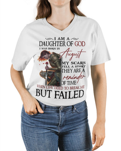 August Daughter Of God - Perfect T-Shirt For You DTSM08 (SKU07-97-08)