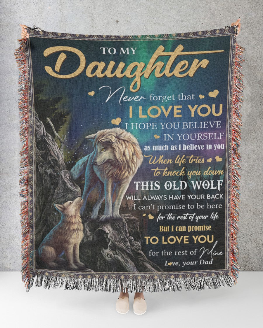 Special blanket for Daughter - From Dad blanket