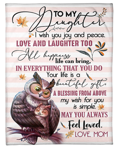 Special blanket for Daughter - From Mom blanket