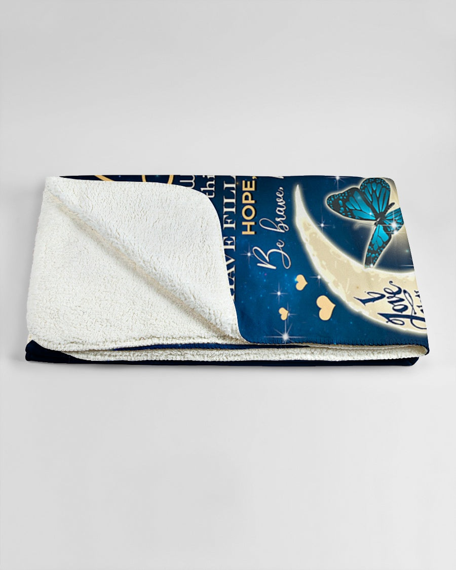 Special blanket for Daughter - From Dad blanket (SKUB12-150)