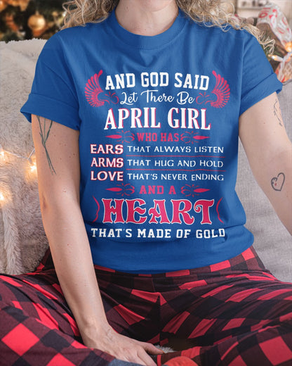 April Girl - The Perfect T-Shirt For You DTSM04 (SKU07-34-04)