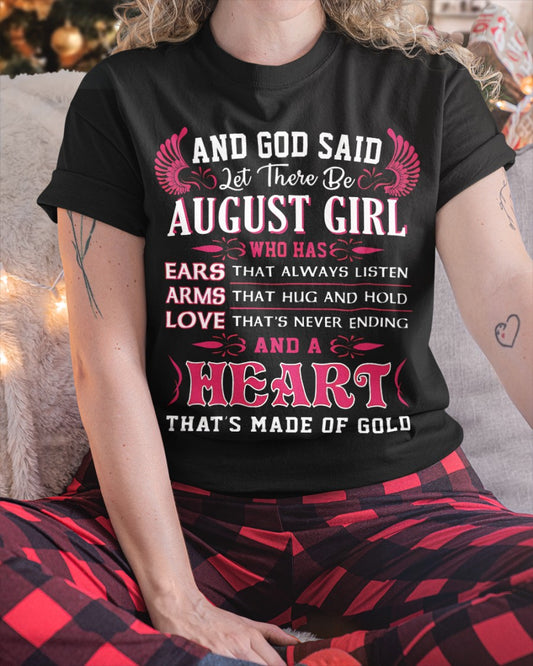 August Girl - The Perfect T-Shirt For You DTSM08 (SKU07-34-08)