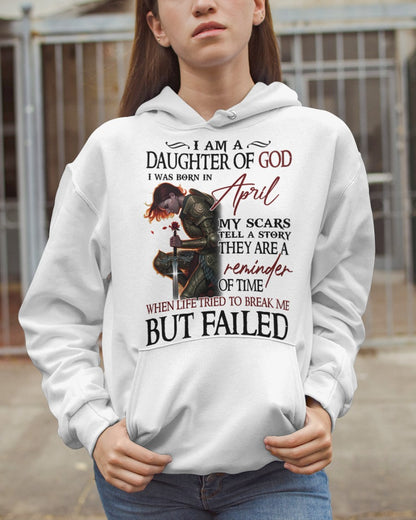April Daughter Of God - Perfect T-Shirt For You DTSM04 (SKU07-97-04)