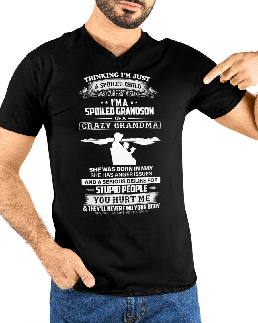 Spoiled by Grandma Shirt May Edition – From Grandma to Grandson NTTD05 (SKU-GMS2-05)