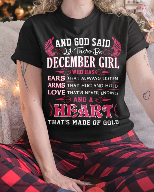December Girl - The Perfect T-Shirt For You DTSM12 (SKU07-34-12)