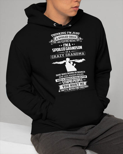 Spoiled by Grandma Shirt March Edition – From Grandma to Grandson NTTD03 (SKU-GMS2-03)