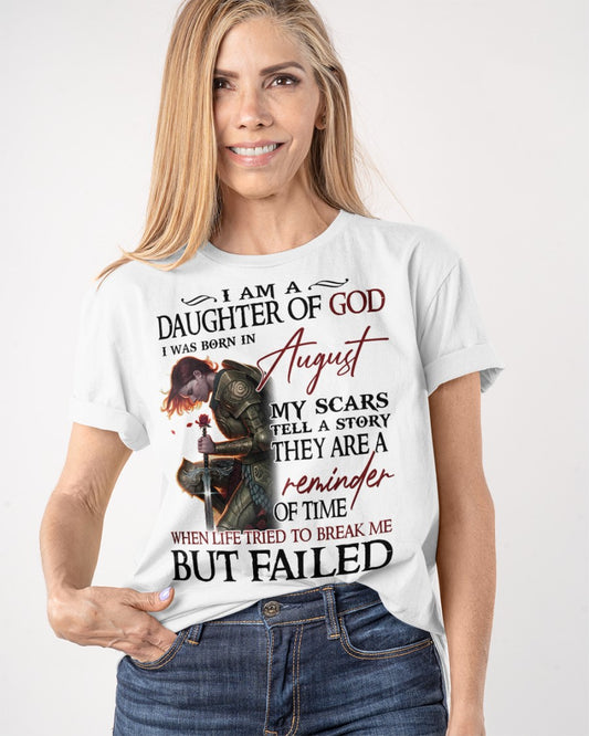 August Daughter Of God - Perfect T-Shirt For You DTSM08 (SKU07-97-08)