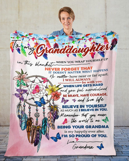 Special gift for your granddaughter from grandma Blanket