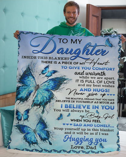 Special blanket for Daughter - From Dad blanket