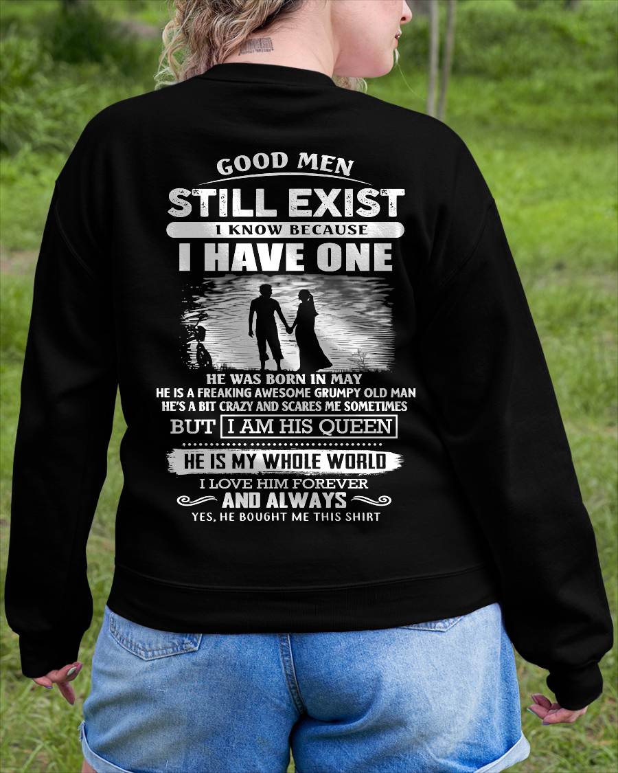 MAY - GOOD MEN STILL EXIST - PERFECT GIFT FROM HUSBAND, BOYFRIEND - DTSM05 (SKU2607-180-05)